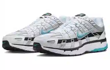 Nike P-6000 White Blue