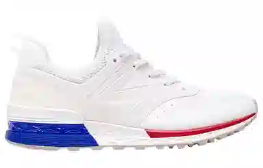 New Balance 574 Sport White Blue Red