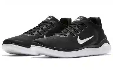 Nike Free RN Black White