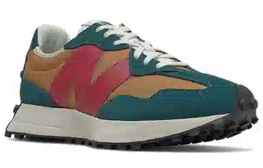 New Balance 327 Brown Green