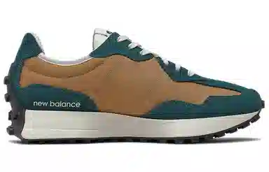 New Balance 327 Brown Green