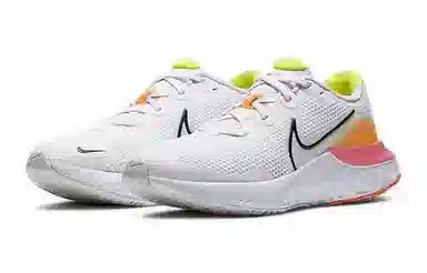 Nike Renew Run GS White Orange