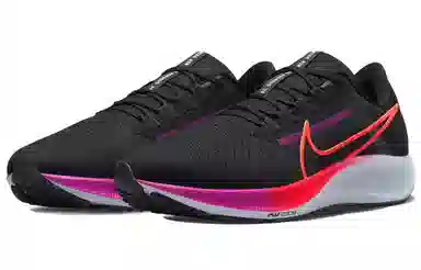 Nike Pegasus 38 Black Red Purple