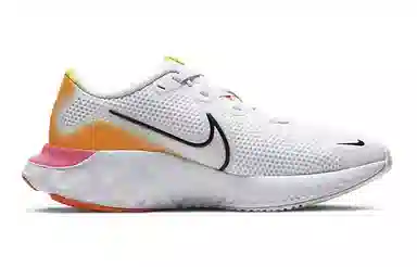 Nike Renew Run GS White Orange