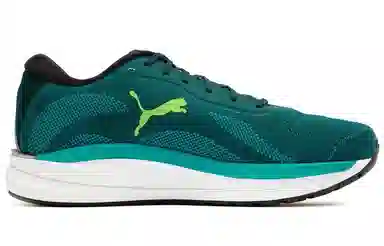 PUMA Magnify Nitro Knit Green Gold Grey
