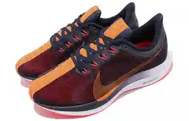 Nike Running Shoes Black Orange White