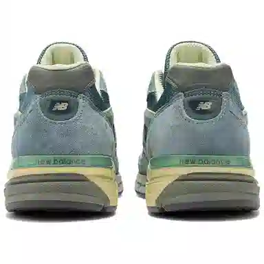 Auralee x New Balance 990 V4 Blue