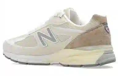 New Balance 990 V4 White Brown