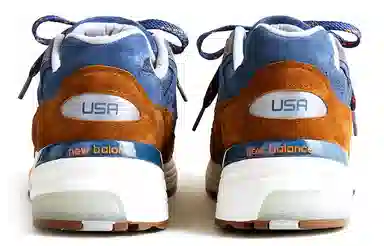 J.Crew x New Balance 992 Blue Brown