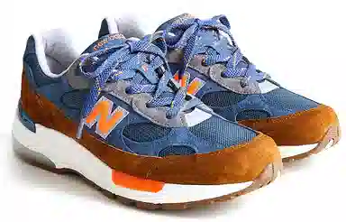 J.Crew x New Balance 992 Blue Brown