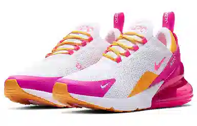 Nike Air Max 270 Yellow Pink White