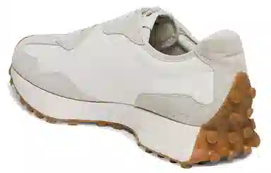 Staud x New Balance 327 Burgundy