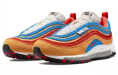 Nike Air Max 97 Yellow Red Blue