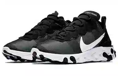 Nike React Element 55 Black White