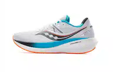 Saucony Triumph 20 White Blue Orange