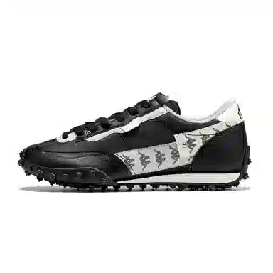 Kappa Retro Running Shoes Black White