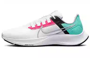 Nike Pegasus 38 White Pink Green