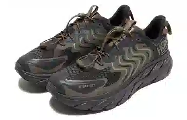 Satisfy x HOKA ONE ONE Clifton LS Black