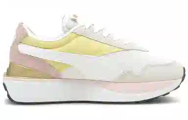 PUMA Cruise Rider Trainer White Yellow Pink