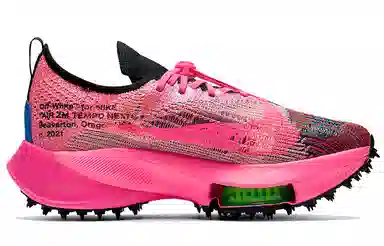 OFF-WHITE x Nike Air Zoom Tempo Next% Black Pink