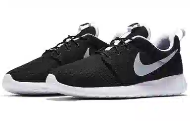 Nike Roshe One Black Silver