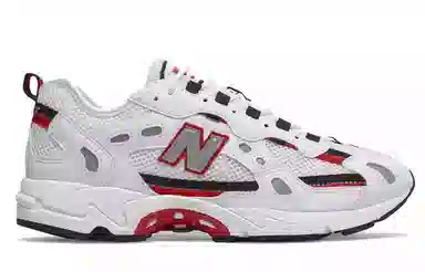 New Balance 827 White Black Red
