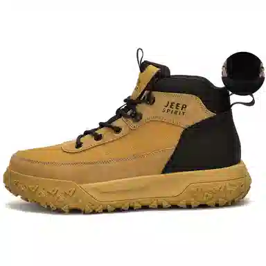 JEEP SPIRIT Outdoor Waterproof Boots Yellow