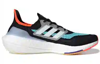 adidas Ultraboost 21 Black Blue Orange