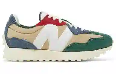New Balance 327 Green Blue Red