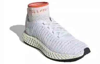 Stella McCartney x adidas 4D Mid Running Shoes White
