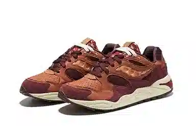 Saucony Grid Shadow 2 Brown Red