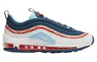 Nike Air Max 97 GS Blue Red