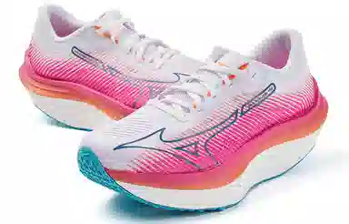 Mizuno Wave Rebellion Pro White Blue Purple