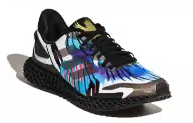 adidas 4D Run 1.0 Black White Blue