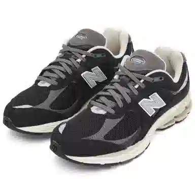 New Balance 2002R Black White