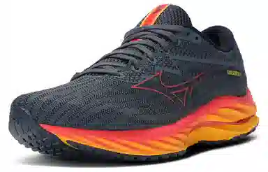 Mizuno Wave Rider 27 Grey Orange
