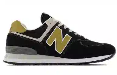 New Balance 574 Black Yellow