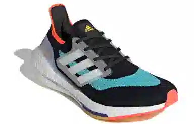 adidas Ultraboost 21 Black Blue Orange