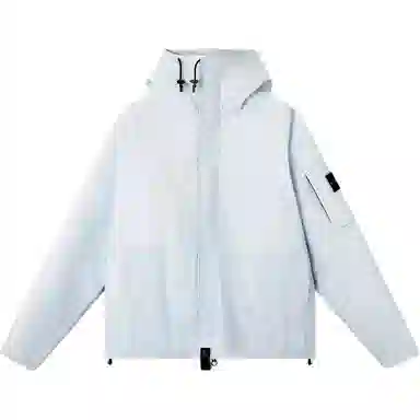 Stone Island White Label FW25 Thermochromic Parka Light Blue