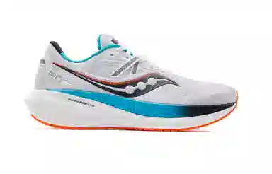 Saucony Triumph 20 White Blue Orange