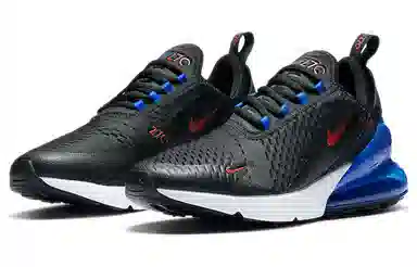 Nike Air Max 270 Black Red Blue