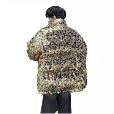 MIIRACER Silver Sequin Jacket