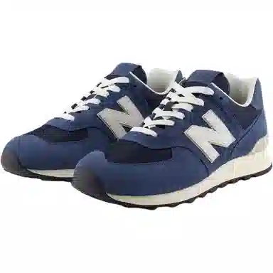 New Balance 574 Blue White Black