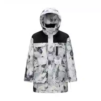 森马 防雨防风发热工装羽绒服 男款