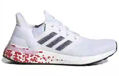 adidas Ultraboost 20 White Scarlet