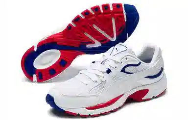 PUMA Axis Plus 90s White Red