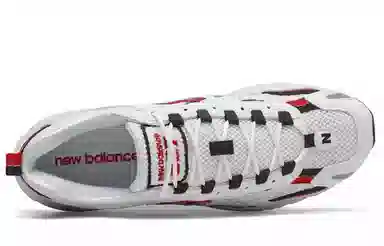 New Balance 827 White Black Red