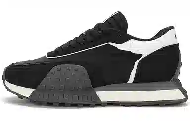 Kappa Retro Low Black White