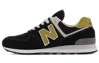 New Balance 574 Black Yellow
