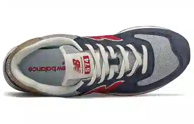 New Balance 574 Night Blue Red